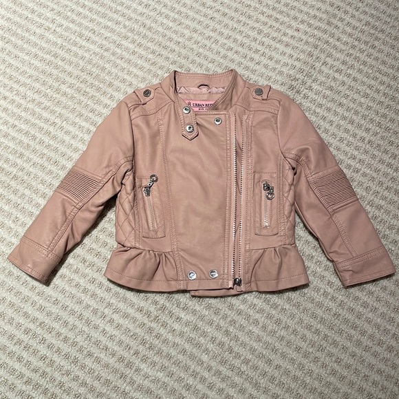 Urban Republic Jackets & Coats New Faux Leather Little Girls Jacket